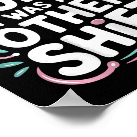 Verpleegster Grappig, het was de andere verschuivi Poster (Hoek)