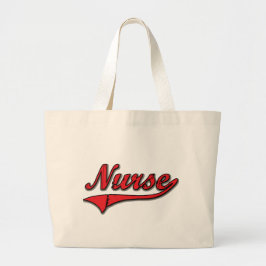 Verpleegster Grote Tote Bag