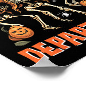 Verpleegster Halloween Kamer Spoedeisende Hulp Gra Poster (Hoek)