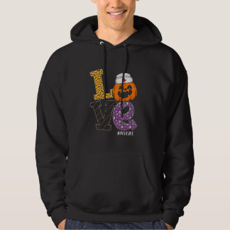 Verpleegster Halloween pompoen kostuum liefde PCU Hoodie