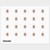 Verpleegster Halloween Schattigee Herfst Hart Sticker (Vel)
