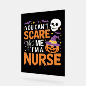 Verpleegster Halloween Witch Funny Nursing Essenti Acryl Bord (Hoek)