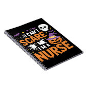 Verpleegster Halloween Witch Funny Nursing Essenti Notitieboek (Rechterzijde)
