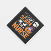 Verpleegster Halloween Witch Funny Nursing Essenti Servet (Hoek)