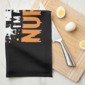 Verpleegster Halloween Witch Funny Nursing Essenti Theedoek (Quarter Fold)