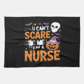 Verpleegster Halloween Witch Funny Nursing Essenti Theedoek (Horizontaal)