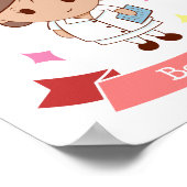 Verpleegster Hartelijk dank u persoonlijke medewer Poster (Hoek)