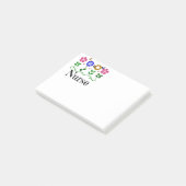 Verpleegster--Harten, Bloemen en Vlinders Post-it® Notes (Schuin)