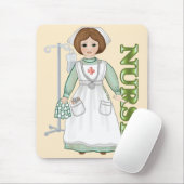 Verpleegster Healer mousepad Muismat (Met muis)