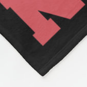 Verpleegster heksen bezem fleece deken (Hoek)