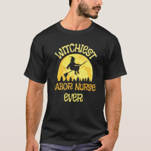 Verpleegster Heksen Halloween Humor T-shirt