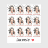  Verpleegster Humor Custom-Cut Vinyl Sticker (Vel)