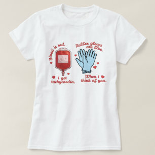 Verpleegster Humor Valentijnsdag Shirt 