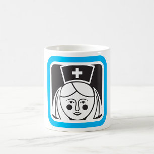 Verpleegster Icoon Koffiemok