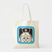 Verpleegster Icoon Tote Bag (Voorkant)