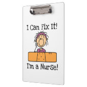 Verpleegster ik kan het klembord herstellen (Links)