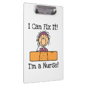 Verpleegster ik kan het klembord herstellen (Rechts)