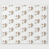 Verpleegster in cadeaupapier (Vlak)