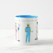 Verpleegster in dit Huis. Mok (Midden)