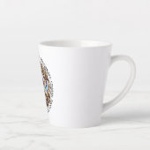 "Verpleegster" & inspirerende eigenschappen - Leop Latte Mok (Rechts)