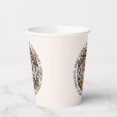 "Verpleegster" & inspirerende eigenschappen - Leop Papieren Bekers (Links)