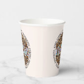 "Verpleegster" & inspirerende eigenschappen - Leop Papieren Bekers (Rechts)