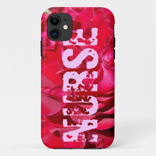 VERPLEEGSTER iPhone 5 hoezen maatwerk RODE Roos Ro (Achterkant)