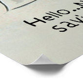 Verpleegster is mijn naam poster (Hoek)