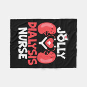 Verpleegster Jolly Kidney Fleece Deken (Voorkant (Horizontaal))