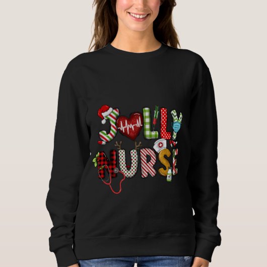 Verpleegster Joly Xmas Trui (Voorkant)