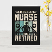 Verpleegster Kaart (Gele Bloem)