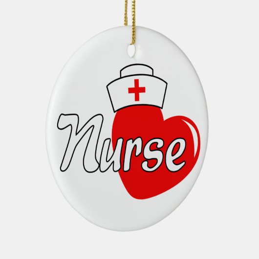 Verpleegster Keramisch Ornament (Rechts)
