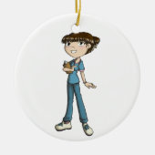 Verpleegster Keramisch Ornament (Voorkant)