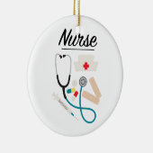 Verpleegster Keramisch Ornament (Rechts)