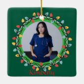 Verpleegster Kerst Ornament (Achterkant)