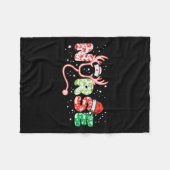 Verpleegster kerst stethoscoop verpleegkundigen Ke Fleece Deken (Voorkant (Horizontaal))