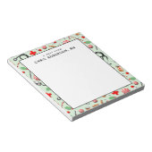 Verpleegster Kerstcadeau Notitieblok (Schuin)