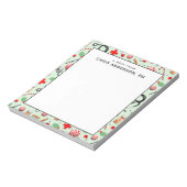 Verpleegster Kerstcadeau Notitieblok (Linkerzijde)