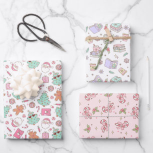 Verpleegster Kerstmis Inpakpapier Vel