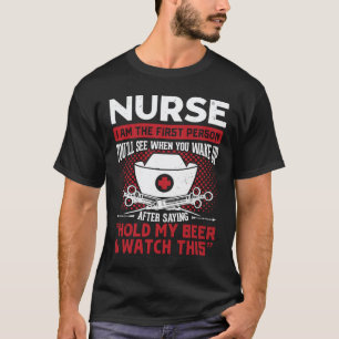 Verpleegster Kinderdagverblijf Ziekenhuis Medisch T-shirt
