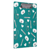 Verpleegster Klembord Verpleegkunde Tools Ontwerp (Rechts)