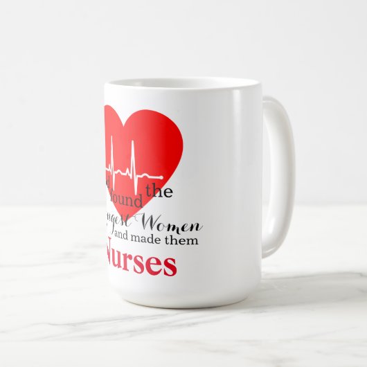 Verpleegster Koffiemok (Voorkant rechts)