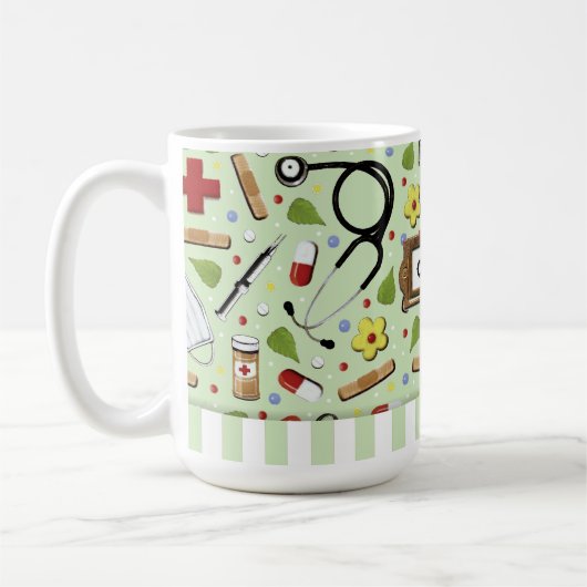 Verpleegster Koffiemok (Links)