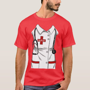 Verpleegster Kostuum Grappig RN LPN Kostuums T-shirt