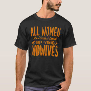 Verpleegster Kraamverzorgster Een Paar Worden Verl T-shirt