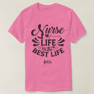 Verpleegster leven licht gekleurd t-shirt