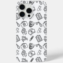 Verpleegster Levenspictogram Patroon Case-Mate iPh