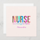 Verpleegster - Liefde, Inspiratie, Genezing in Reg (Voorkant / Achterkant)