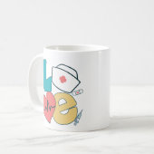 Verpleegster Liefde - klassieke mok (Voorkant links)