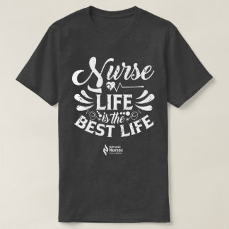 Verpleegster Life Donker gekleurd T-shirt